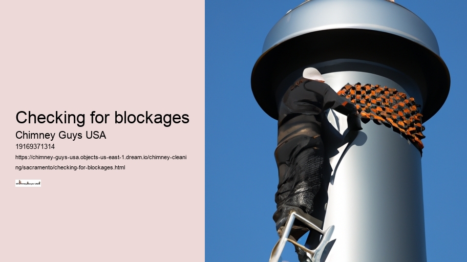 Checking for blockages